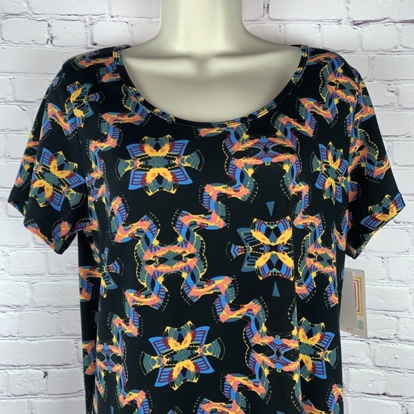 SOFT LuLaRoe Classic T long cut back medium (10-12) Comfortable spun jersey poly - Picture 3 of 9
